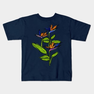 Bird of Paradise Kids T-Shirt